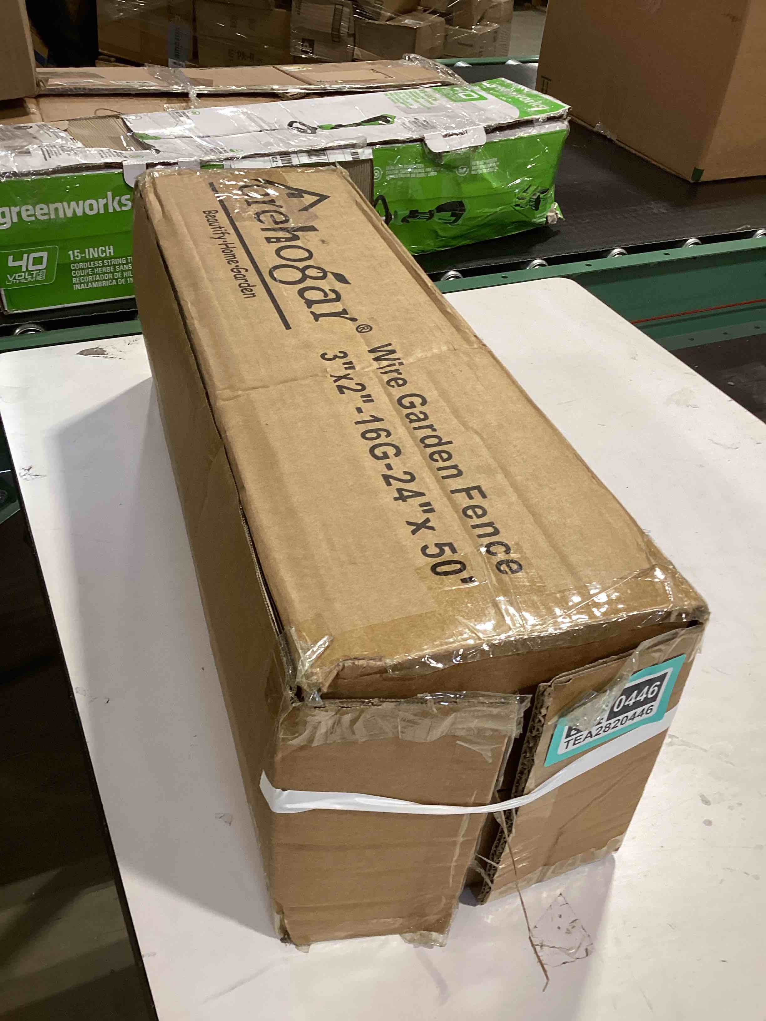 black chicken wire fencing 16 gauge, pvc coated welded mesh fence 2" x 3" gap, for vegetable garden, yard, little animal protection, baby care, and pet enclosures diy projects 48" x 50 ft