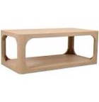 (incomplete) Sybil 42" Mango Wood Coffee Table