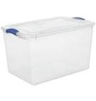 Sterilite Plastic Storage Bin Container