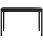 Black Finish 48” Dining Table