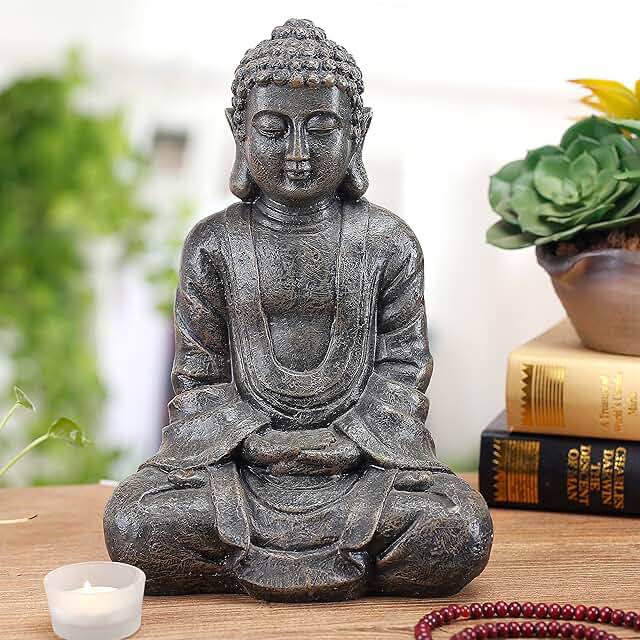 meditating Buddha statue 
