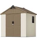 Resin Storage Shed Size: 95" H x 66" W x 91" D