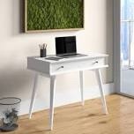 ashlie solid wood writing desk