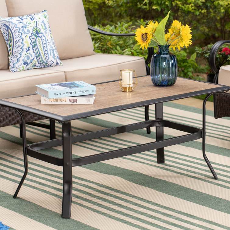 Argyri Outdoor Patio Coffee Table