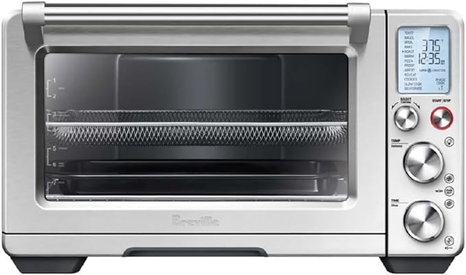 Breville - the Smart Oven Air Fryer Pro Convection Toaster/Pizza Oven - Brushed Stainless Steel