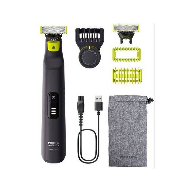 Philips Norelco OneBlade 360 Face & Body Rechargeable Men's Electric Shaver and Trimmer - QP2834/70