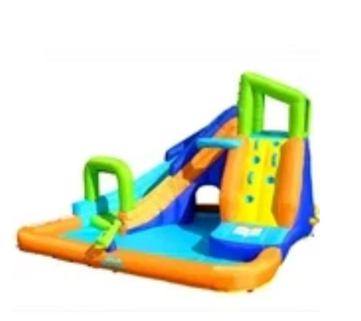  My 1st Water Slide Splash and Slide with Tunnel and Water Arch