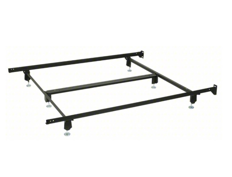  RIZE Bed Frame: Queen Fits Mattress Size, 71 in Overall Lg, 60 in Overall Wd, 7 1/4 in Overall Ht