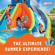 Banzai Sidewinder Falls Inflatable Water Park