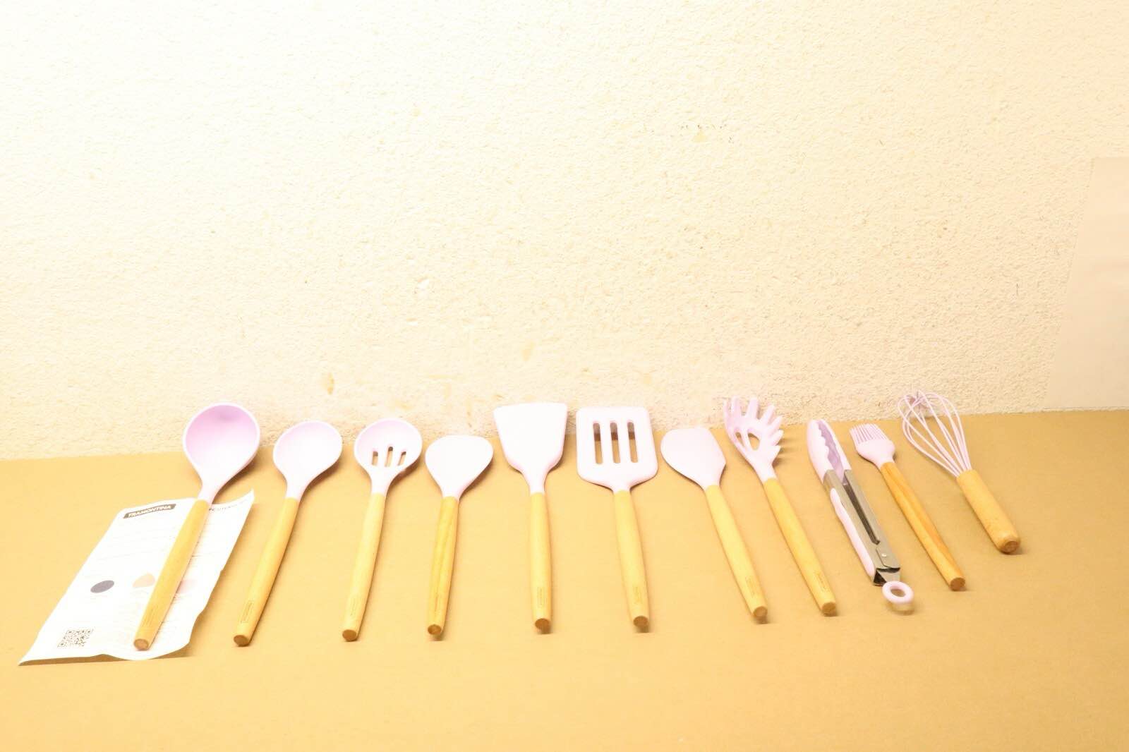 Tramontina 11-Piece Silicone Utensil Set, Lavender