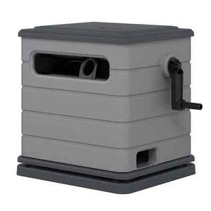swivel water hose reel hideaway