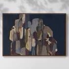 Dezmand Untitled - Single Picture Frame Print on Canvas