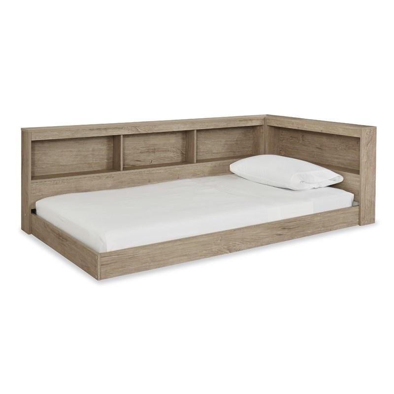 Oliah Twin Bookcase Bed with Storage(incomplete rails only)