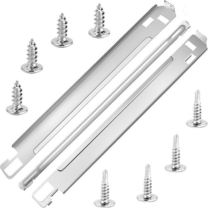 KSTK2 29-inch Laundry Stacking Kit by Puxyblue - Compatible with LG Washer & Dryer - New Chrome-plated Solid Metal