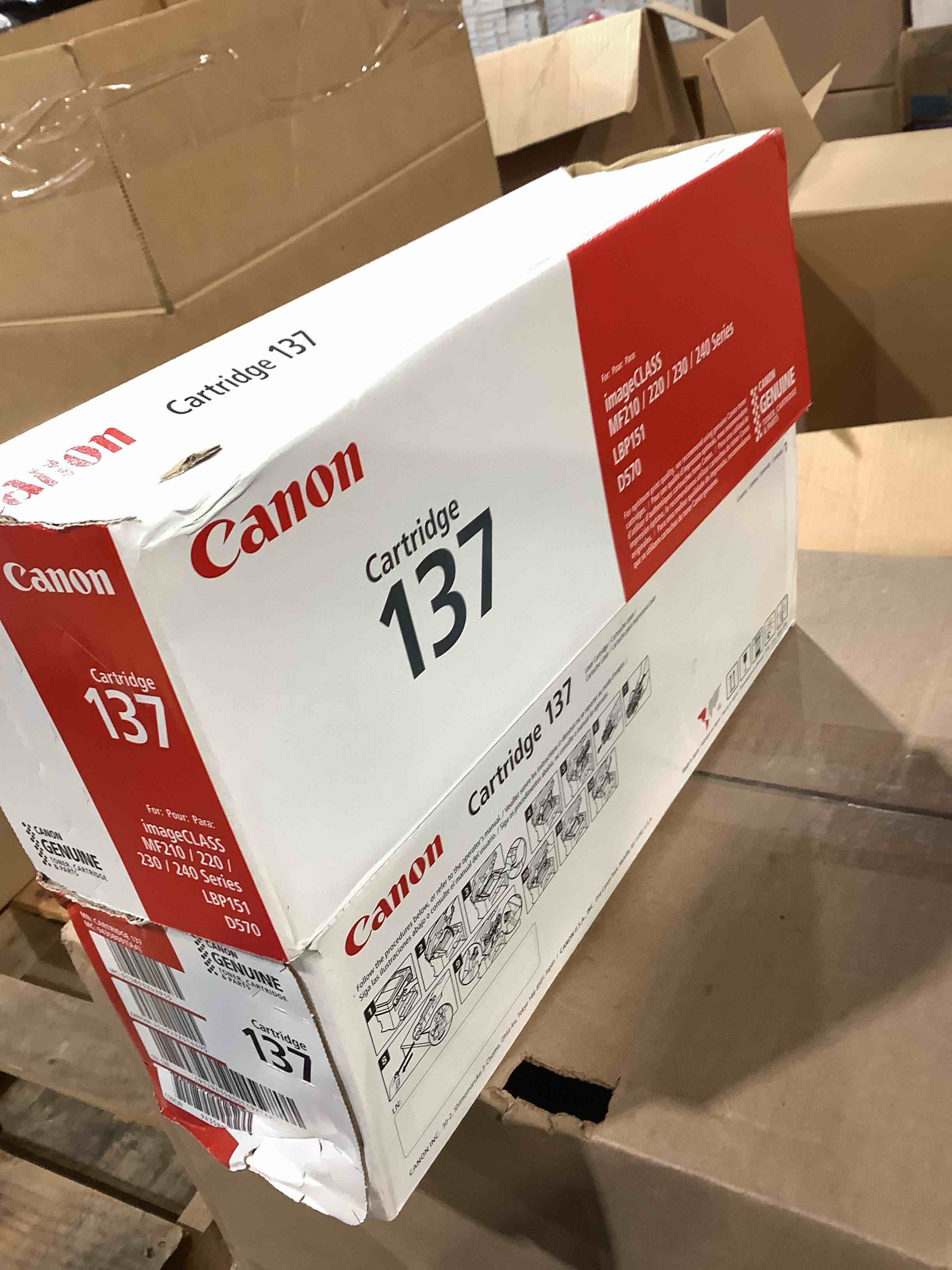 canon - 137 toner - black