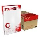 staples 8.5 x 14 copy paper 20 lbs. 92 brightness 500/ream 10 reams/ct 221193