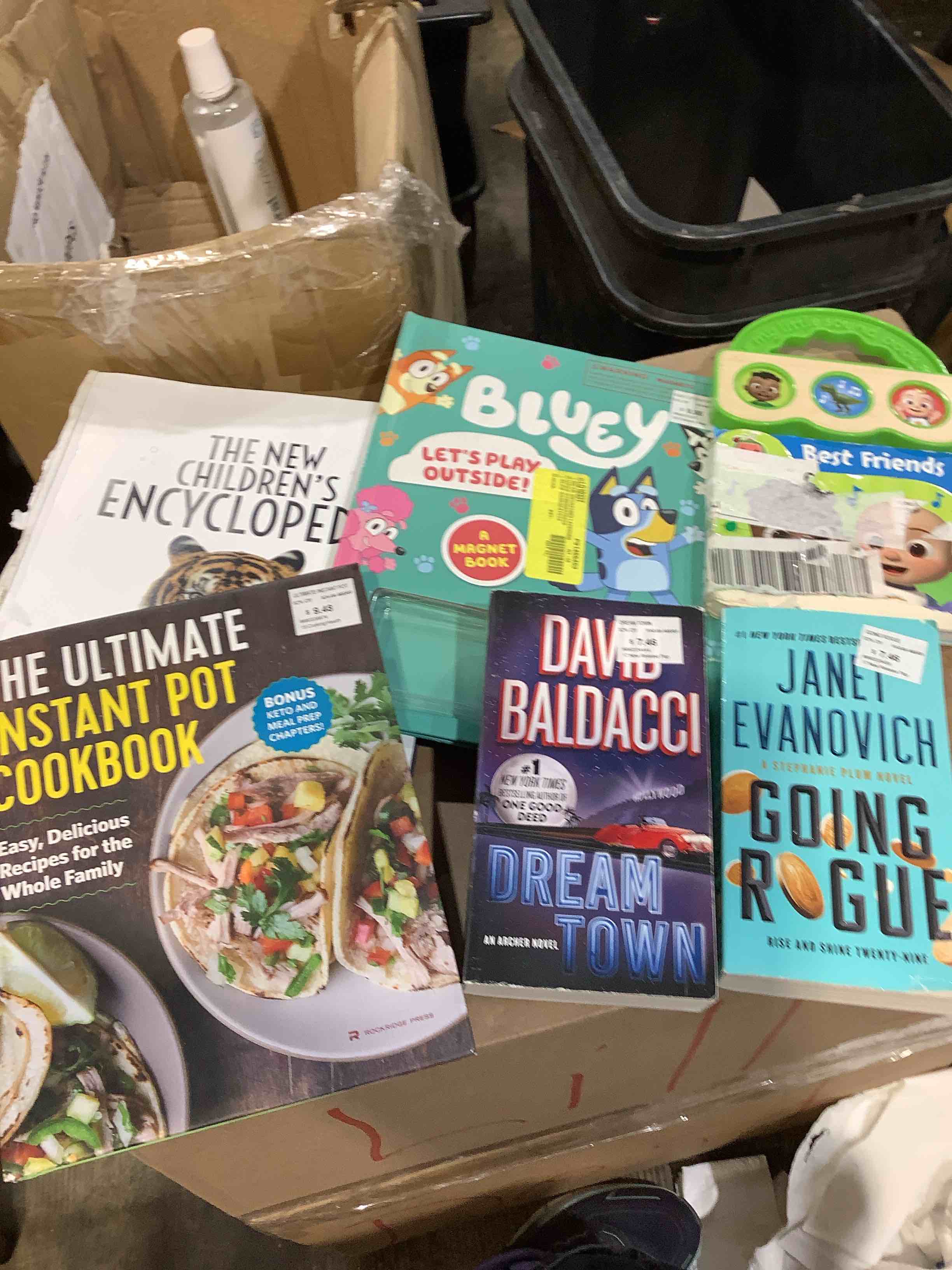 book lovers unite! assortment of books for all age, 6 count
