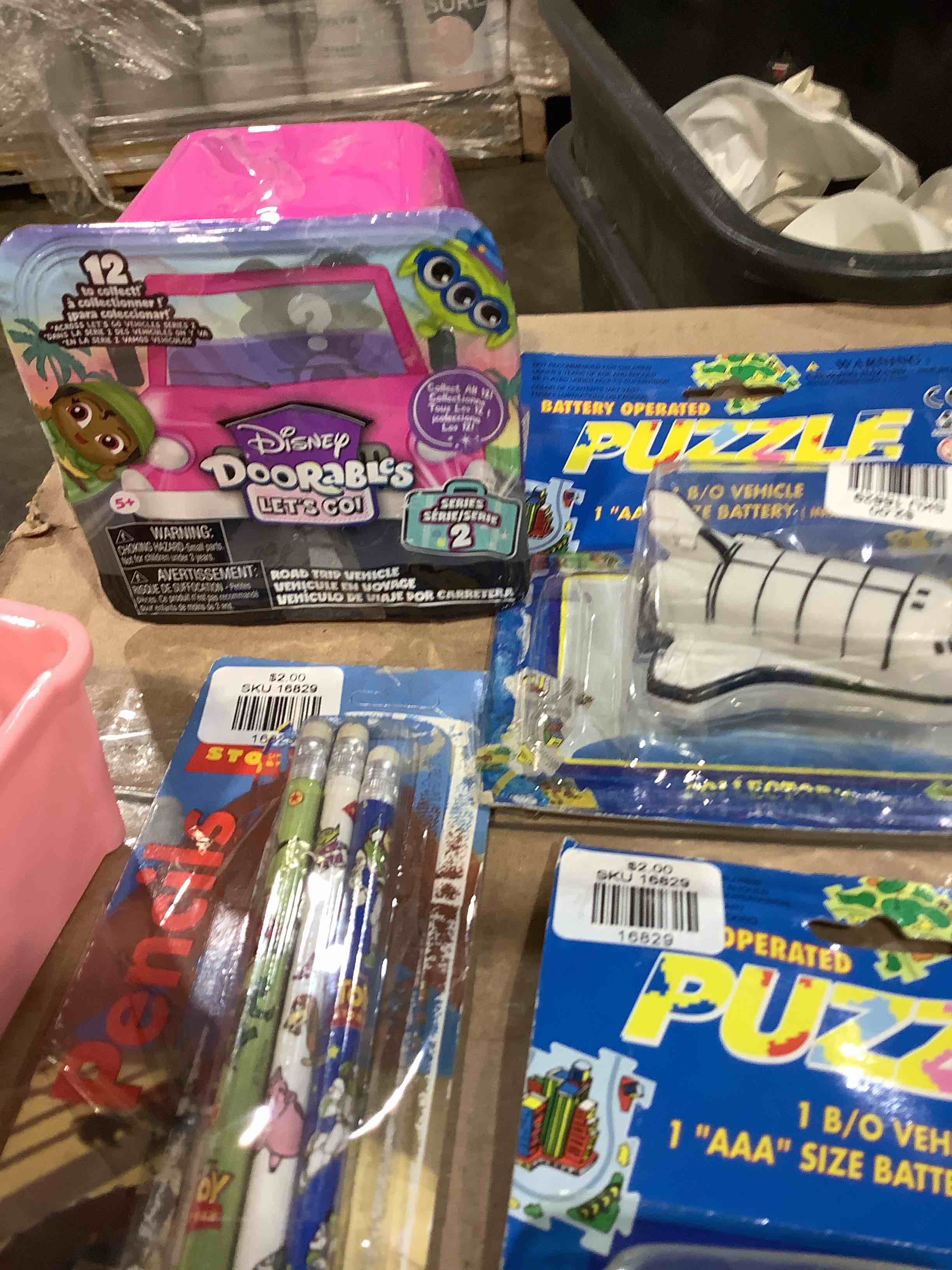 Condition photo showing Good Condition for assorted toys, puzzles, disney and more