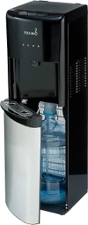 primo® water deluxe dispenser bottom loading  hot/cold/cool temp  stainless