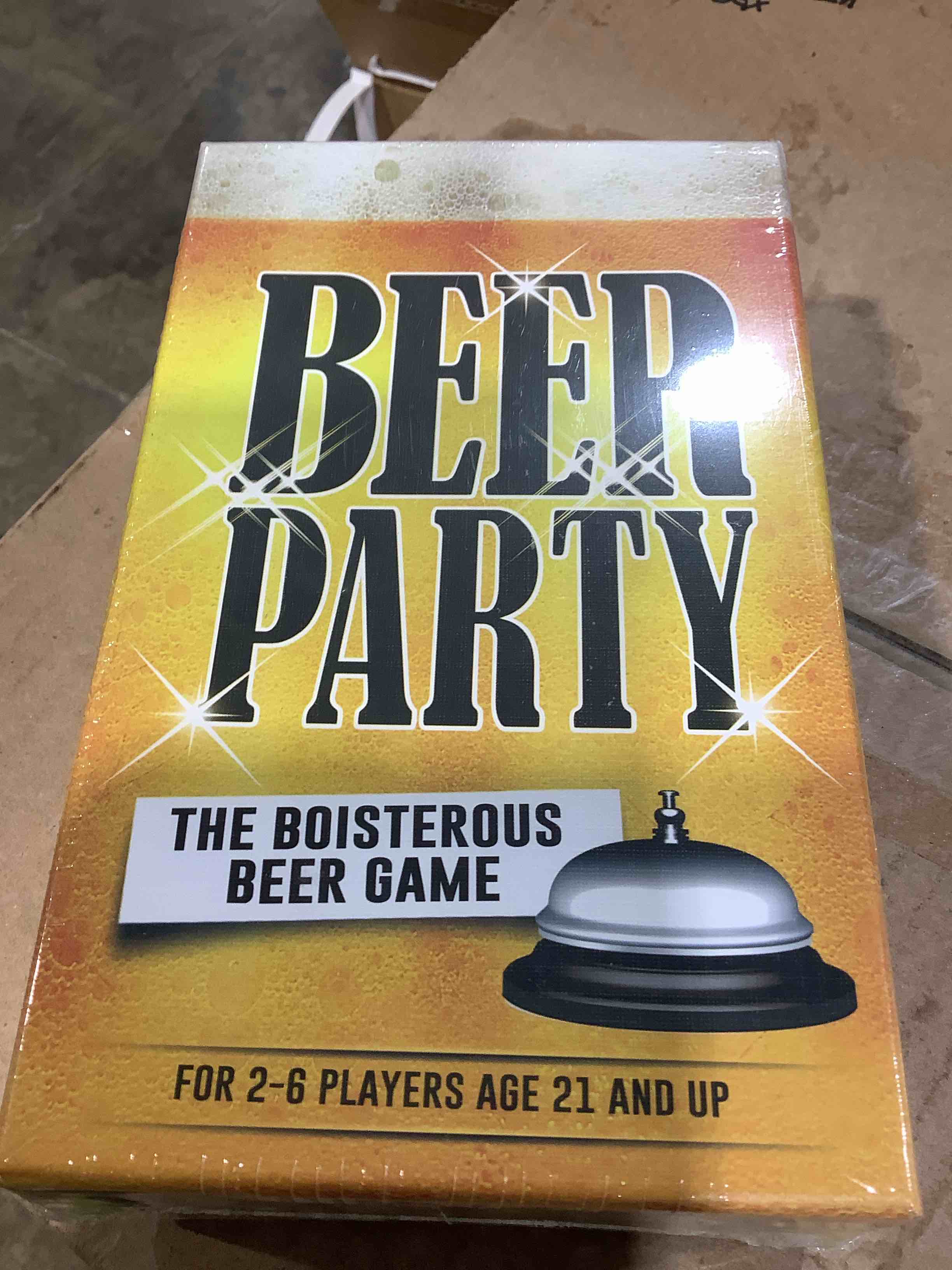 beer party the boisterous beer game for players 21 and a