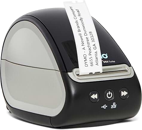 dymo labelwriter 550 turbo label printer  black