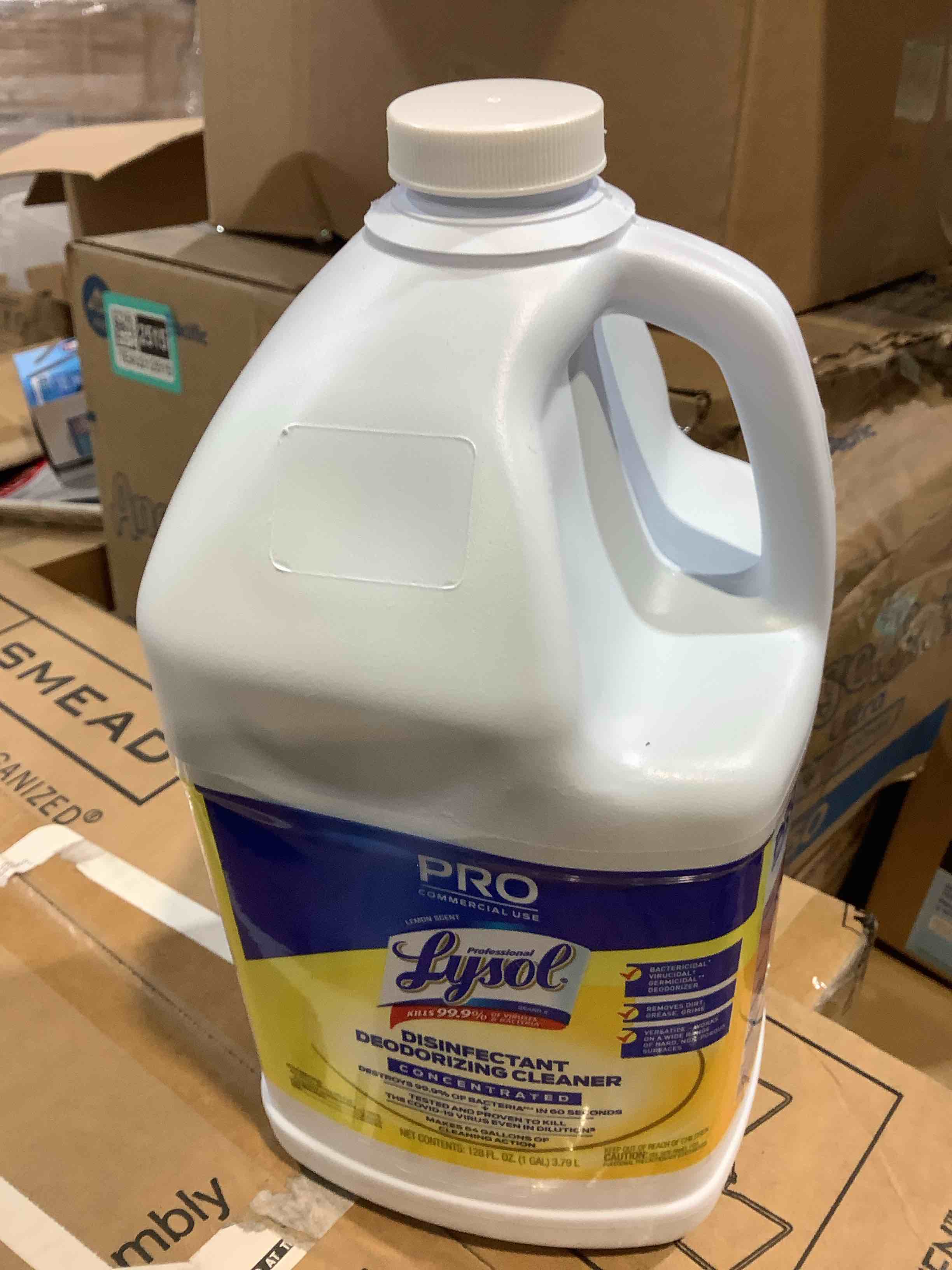 Condition photo showing New/Like New for rac99985 128 oz lemon scent concentrate deodorizing cleaner