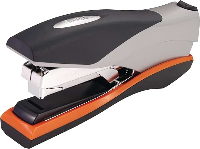 swingline optima 40 desk stapler reduced effort 40 sheets silver - full size