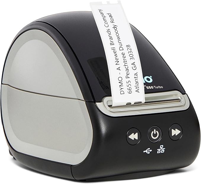 dymo® labelwriter® 550 label maker  direct printing  automatic label prints  1 count, in office 