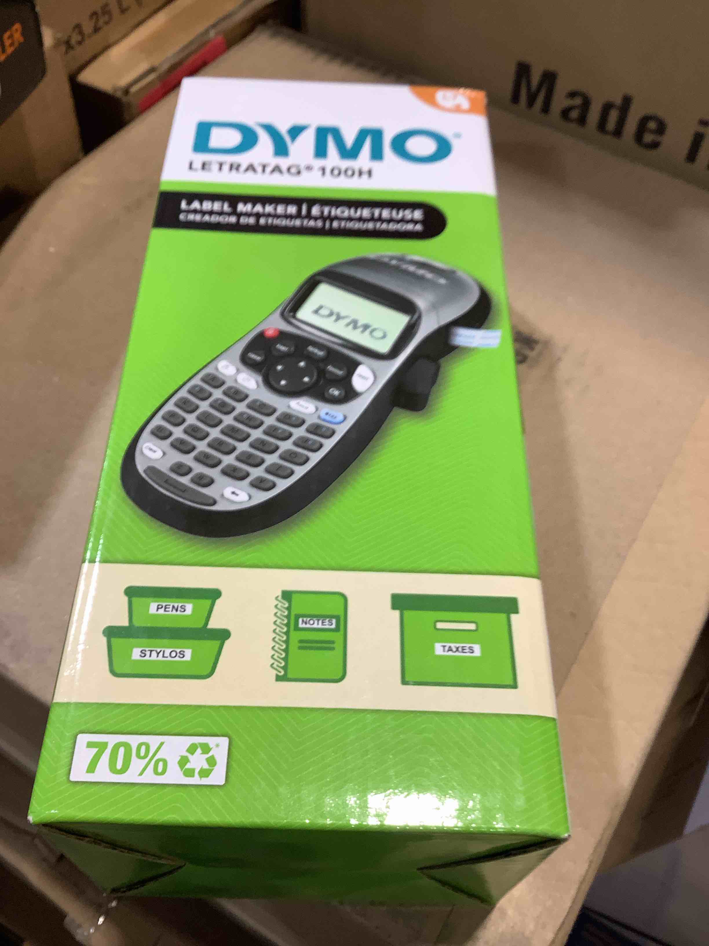 Condition photo showing New/Like New for dymo letratag 100h handheld label maker