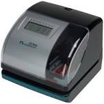 Acroprint ES700 Digital AutomaticTime Recorder  Silver and Black