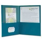 oxford earthwise recycled 2-pocket folder  assorted colors  set of 25