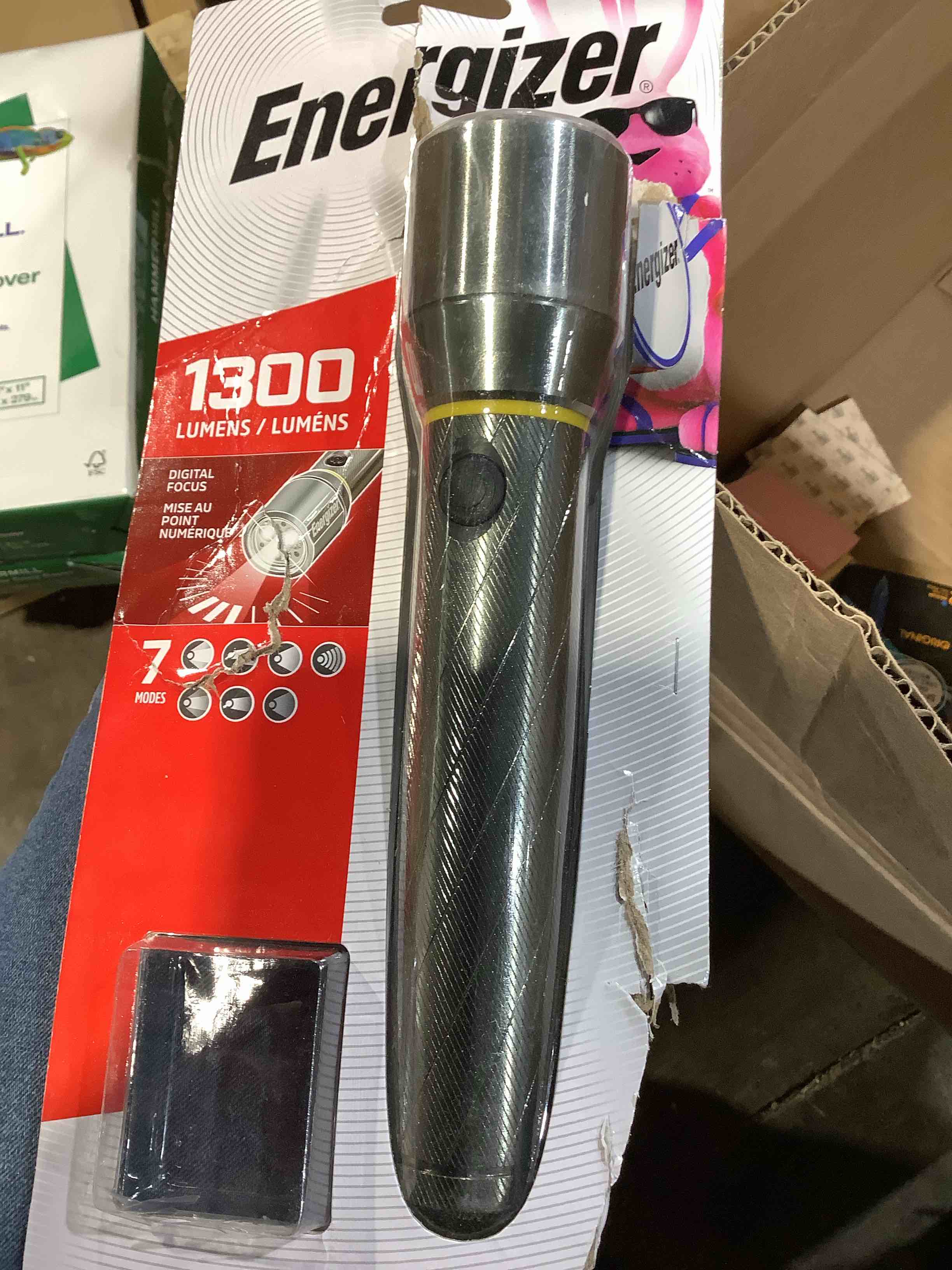 Condition photo showing Good Condition for energizer vision hd extra performance led flashlight - silver