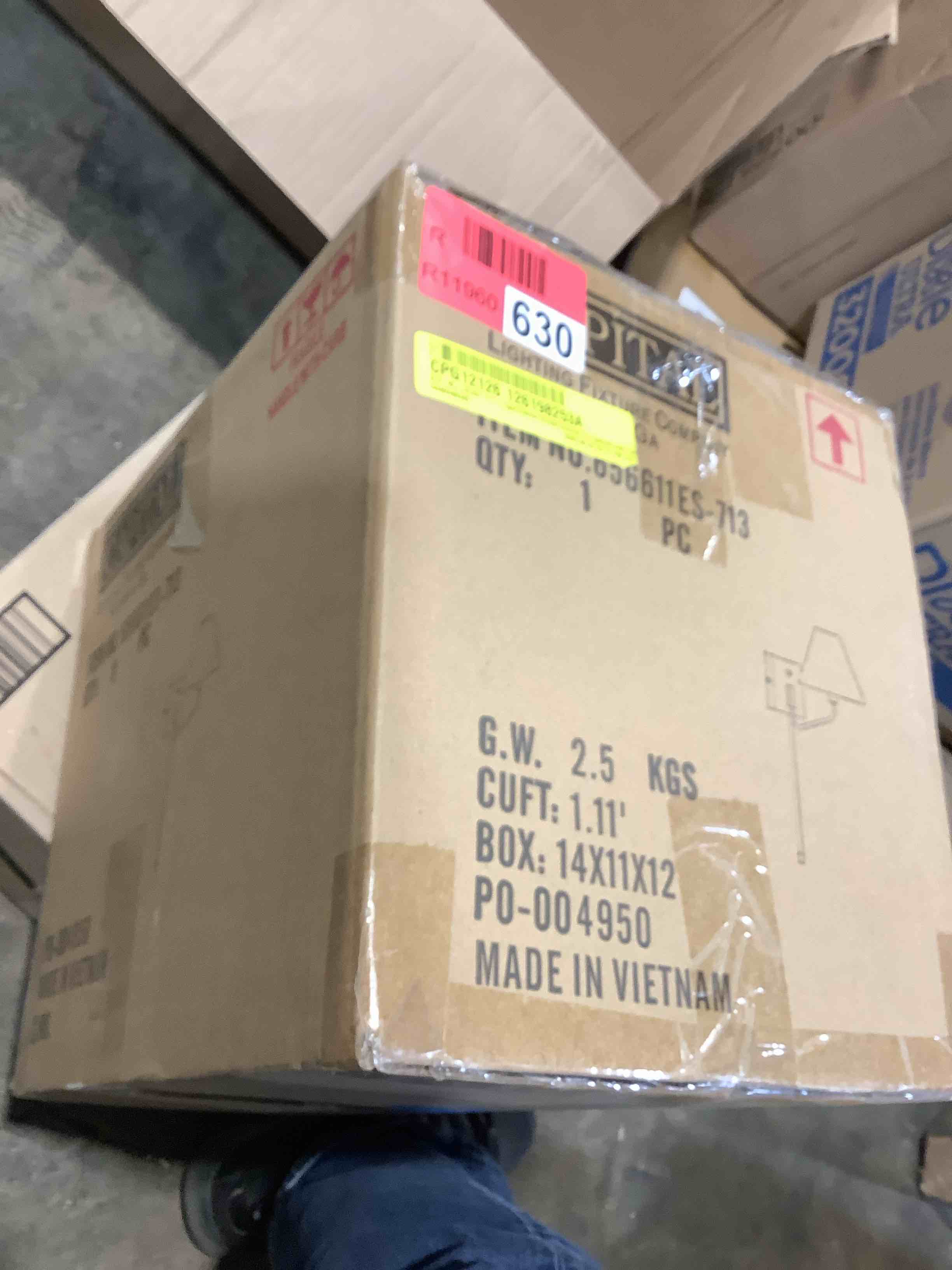 Condition photo showing New/Like New for capital lighting 656611es-713 chadwick ecru fabric shade swivel wall sconce, 1-light 60 watt, 22" h x 9" w, espresso
