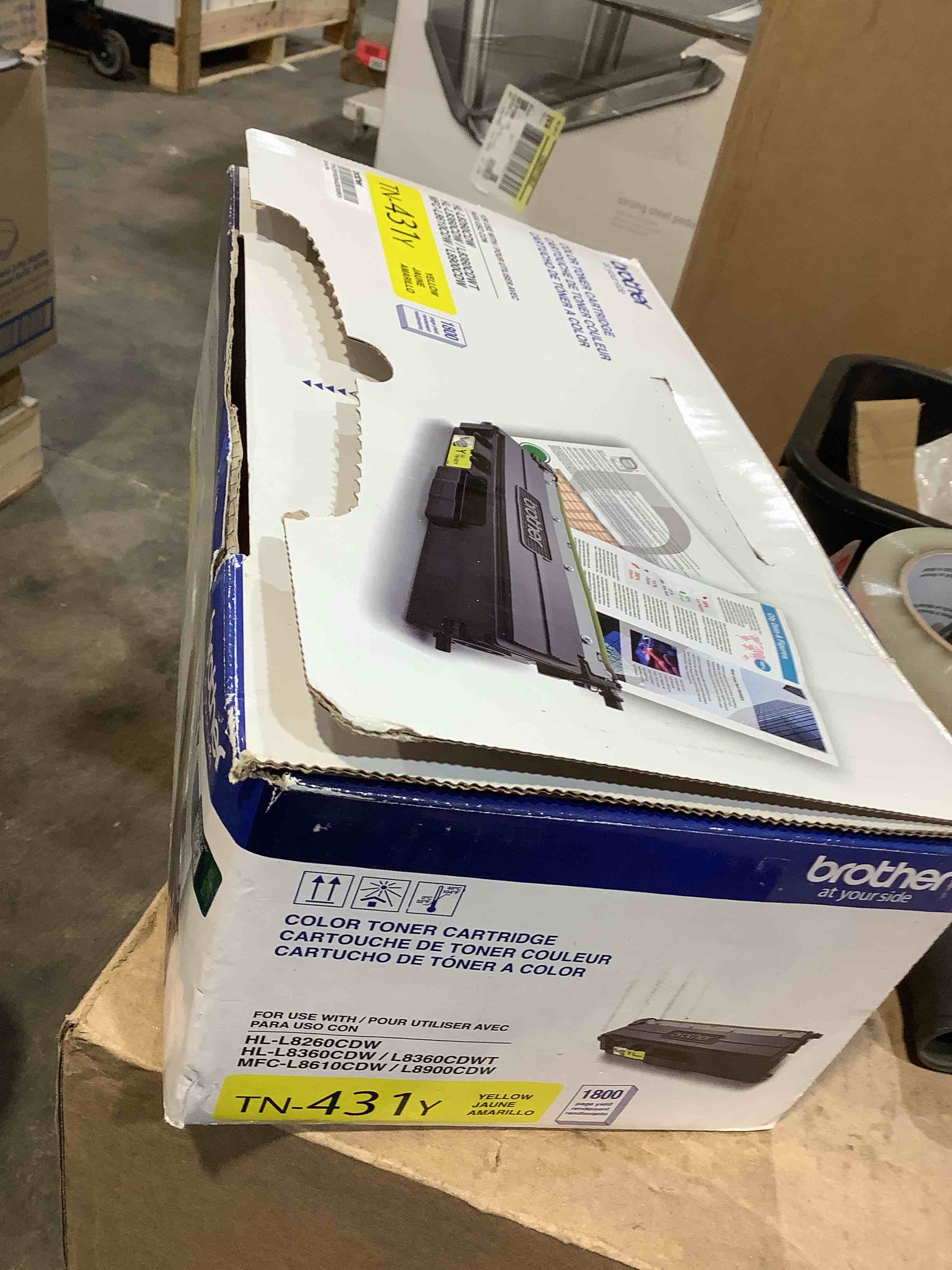 Condition photo showing Good Condition for brother tn431y toner cartridge  1 each
