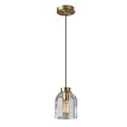 Adesso Bristol Pendant Antique Brass Antiqued Brass