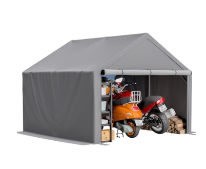 10' x 10' Gray Storage Tent