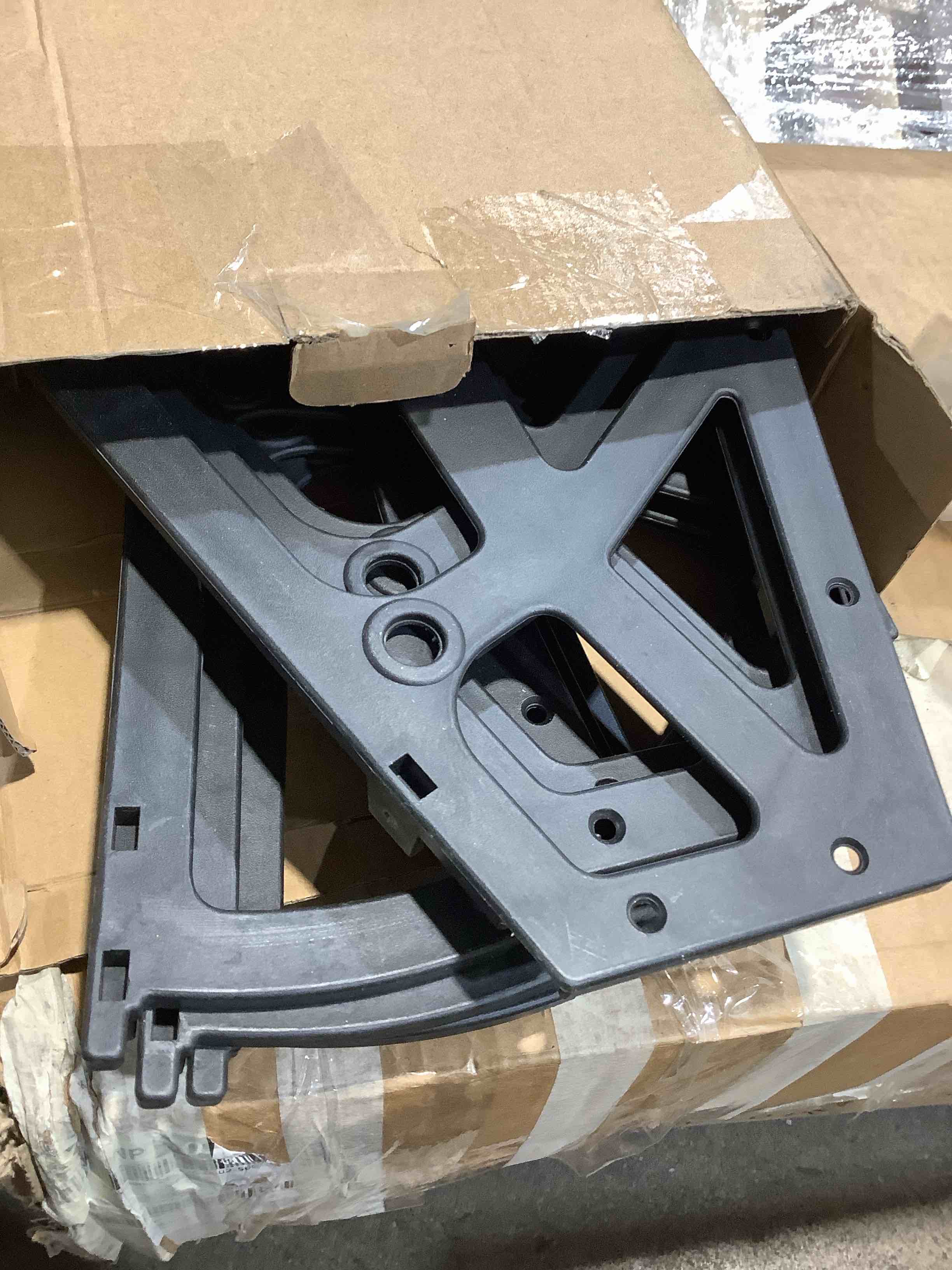 Condition photo showing New/Like New for three drawer shoe drawer cabinet hardware and hinges only