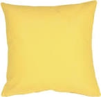 Hex Throw Yellow Pillow 20" x 20"