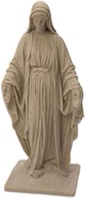 EmscoGroup 2290-1 Statuary Virgin Mary - Sand