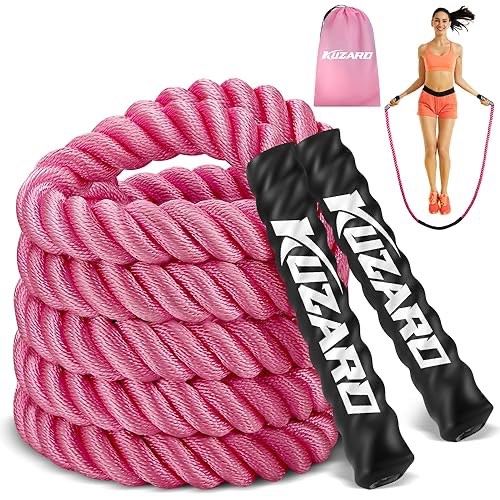 Jump Rope, Weighted Jump Rope for Women, Heavy Jump Ropes for Fitness, Adult Skipping Rope for Home Workout, Weight Loss, Shaping Body, Boxing, Strength Training, Total Body Exercise Equipment