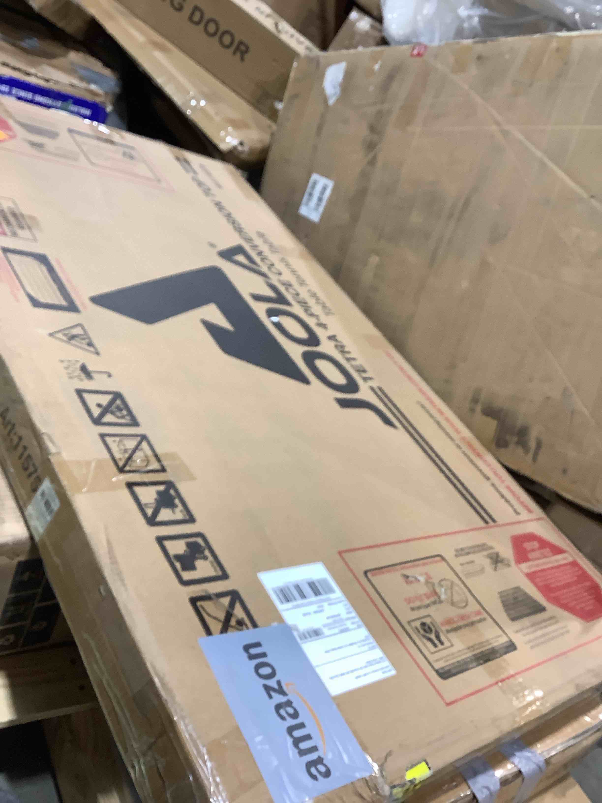 Condition photo showing Good Condition for JOOLA Tetra - 4 Piece Ping Pong Table Top for Pool Table - Includes Ping Pong Net Set - Full Size Table Tennis Conversion Top for Billiard Tables - Easy Assembly & Compact Storage - Incl. Foam Backing (B0753CRLJM)