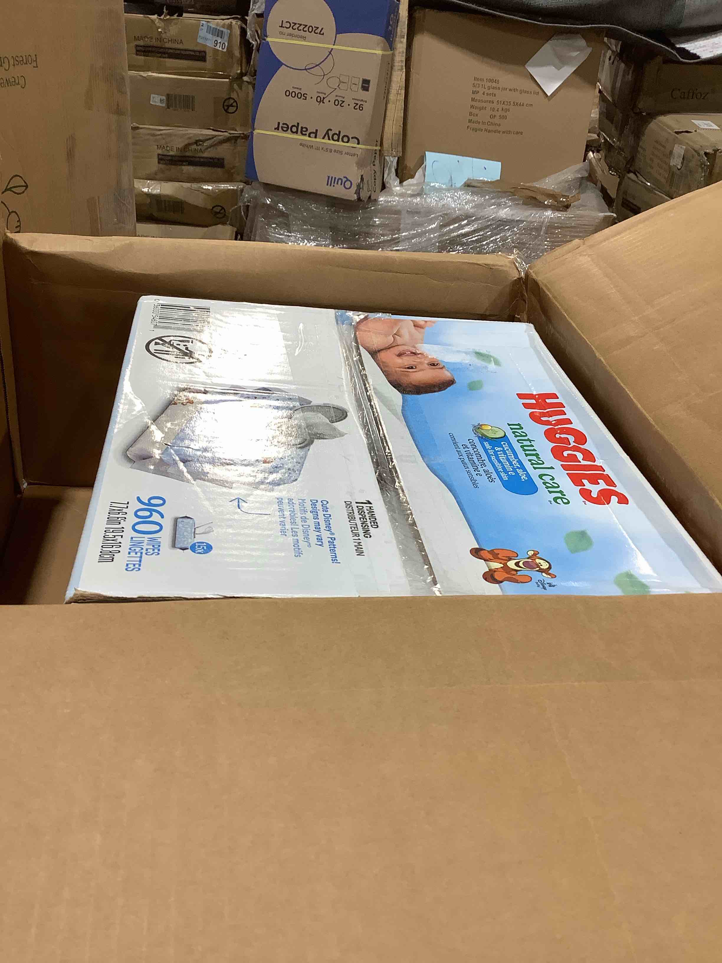 Condition photo showing Good Condition for Huggies Natural Care Refreshing Scented Baby Wipes - 960ct