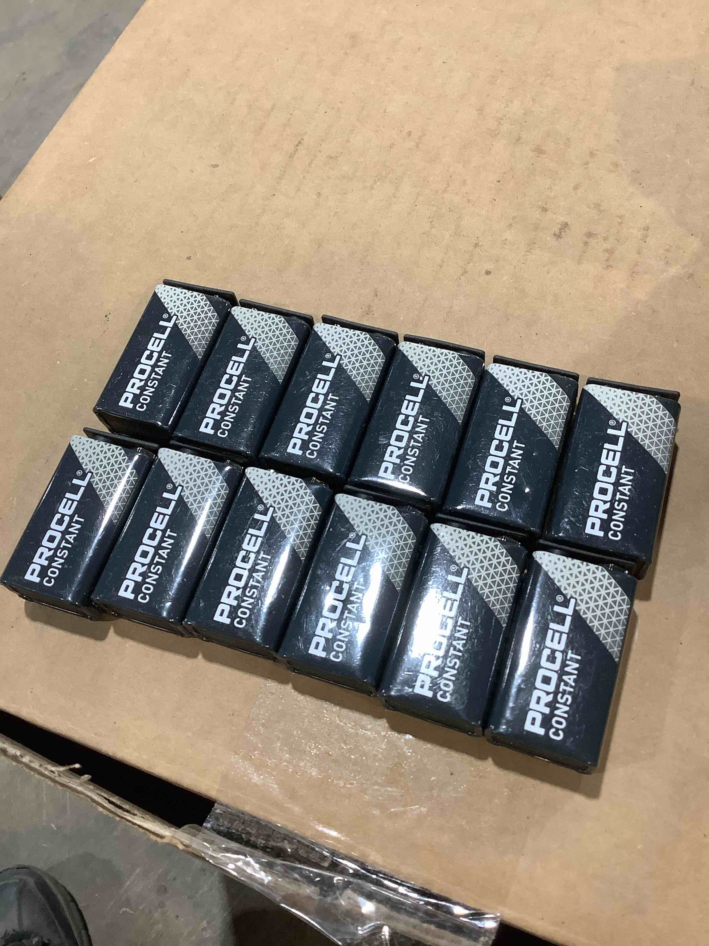Condition photo showing Good Condition for Procell Constant 9V Batteries, 12 count