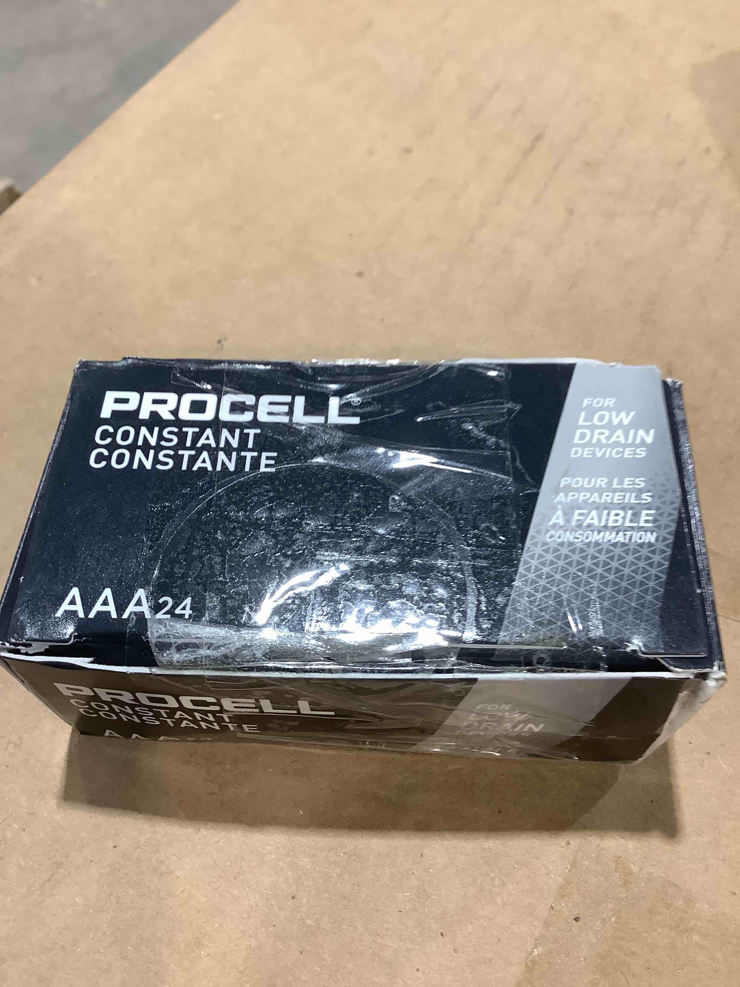 Condition photo showing New/Like New for Procell AAA Alkaline Batteries  Box of 24