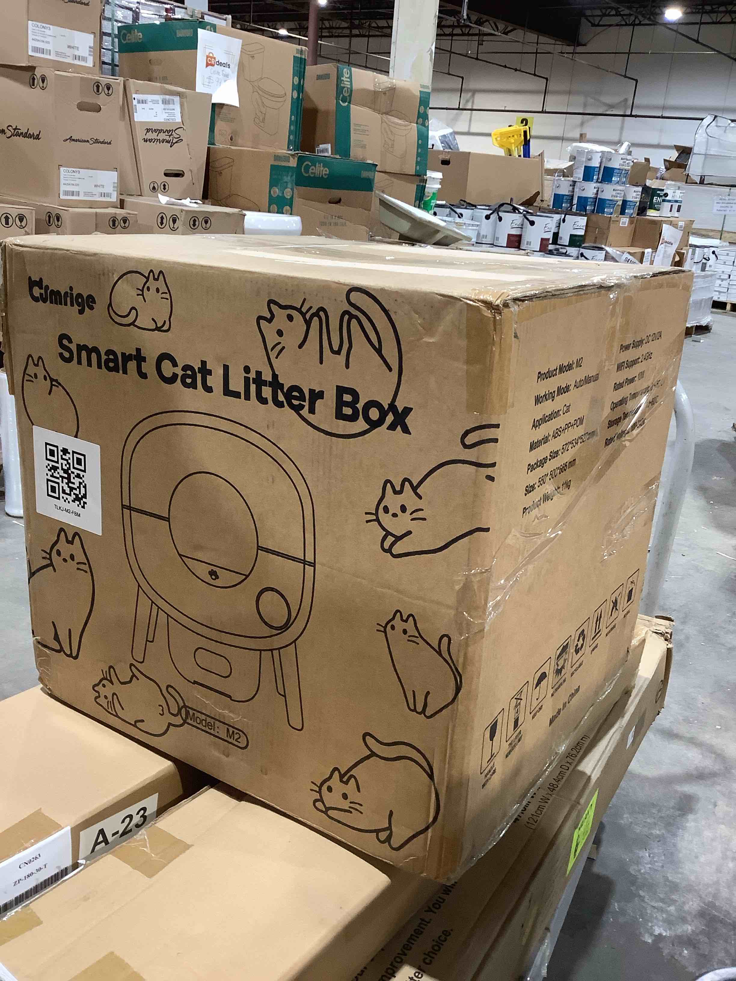 Condition photo showing Good Condition for Cumrige smart cat litter box