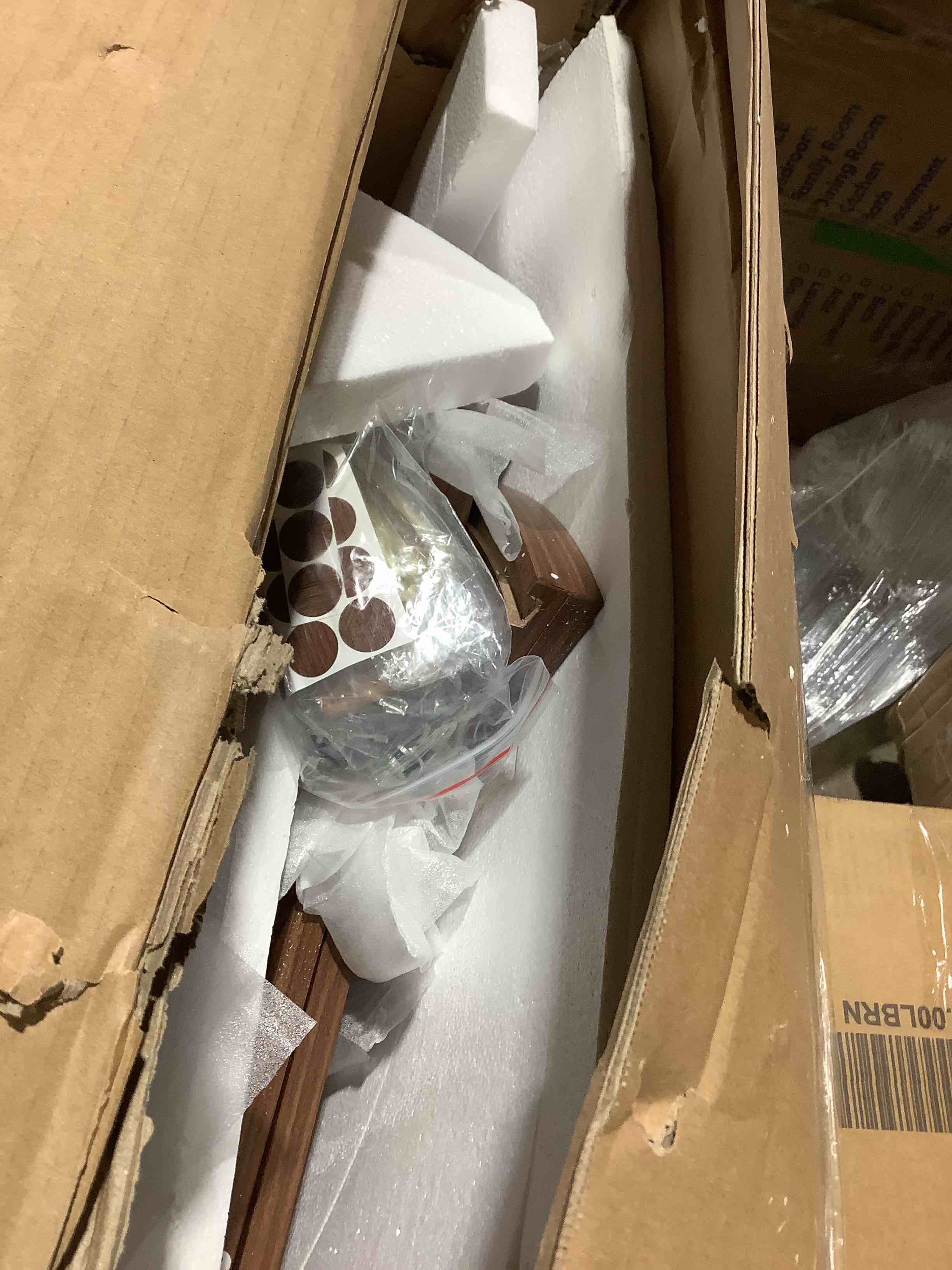 Condition photo showing Good Condition for IRONCK Coffee table round with storage and sliding tambour door