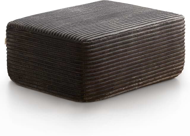 see description moolsun 8-piece modular corduroy ottoman only