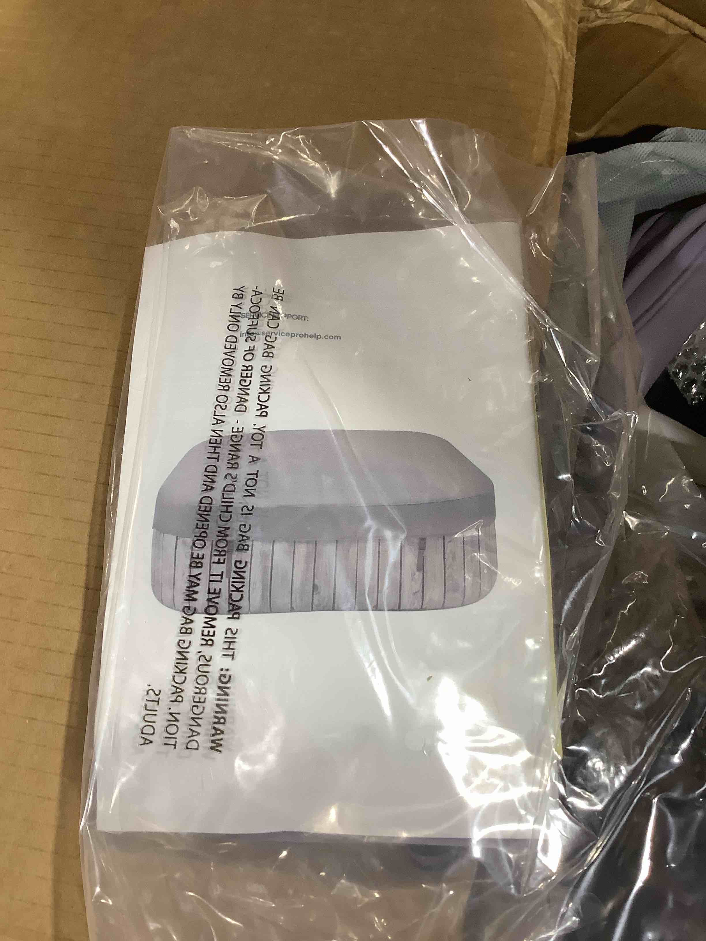 Condition photo showing Good Condition for Inflatable tub, gray black, GCMGX002GK – UP2