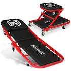 Wheels, creeper, and creeper seat