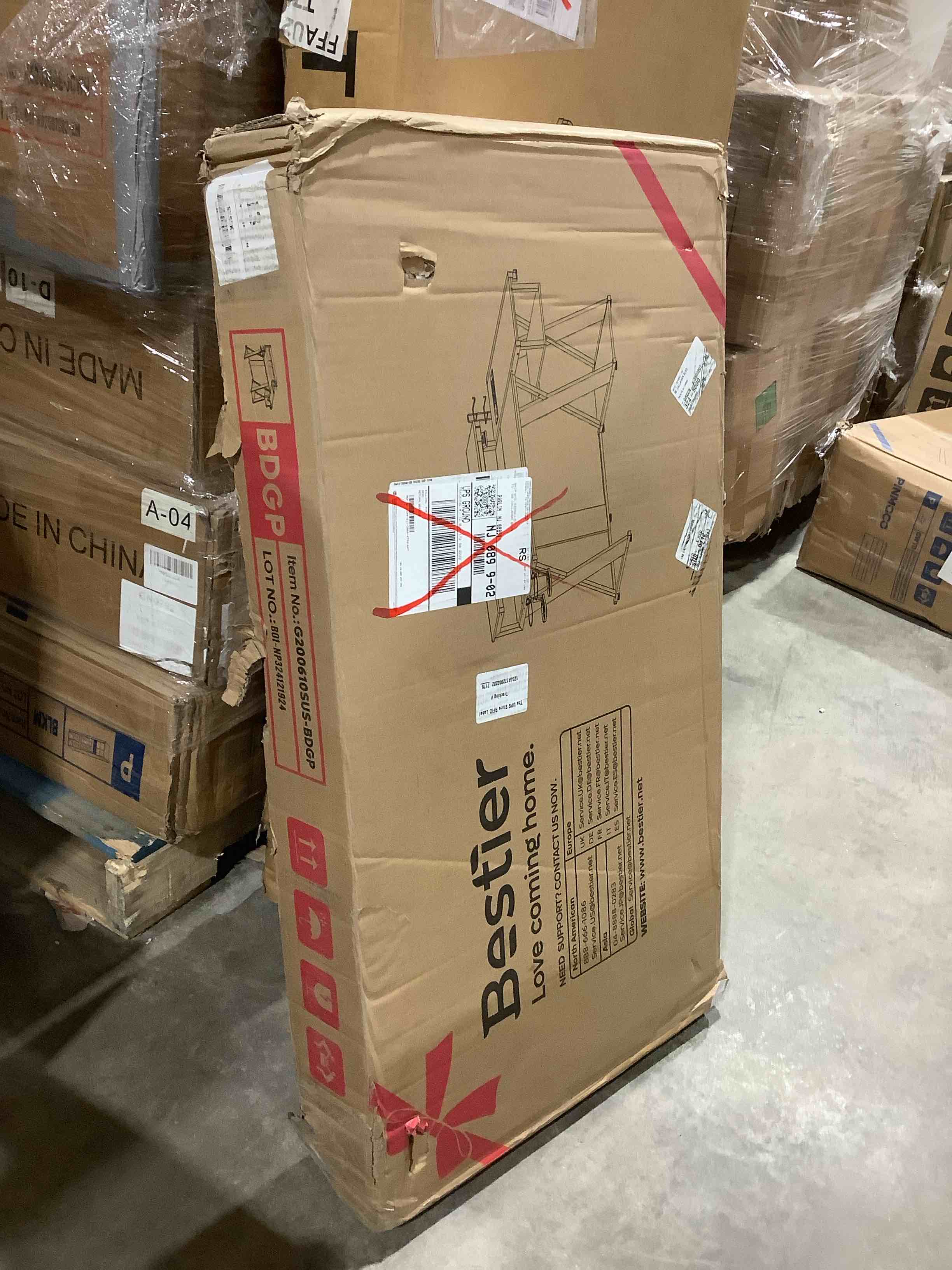 Condition photo showing Good Condition for Bestier G200610SUS – BDGP Office Desk